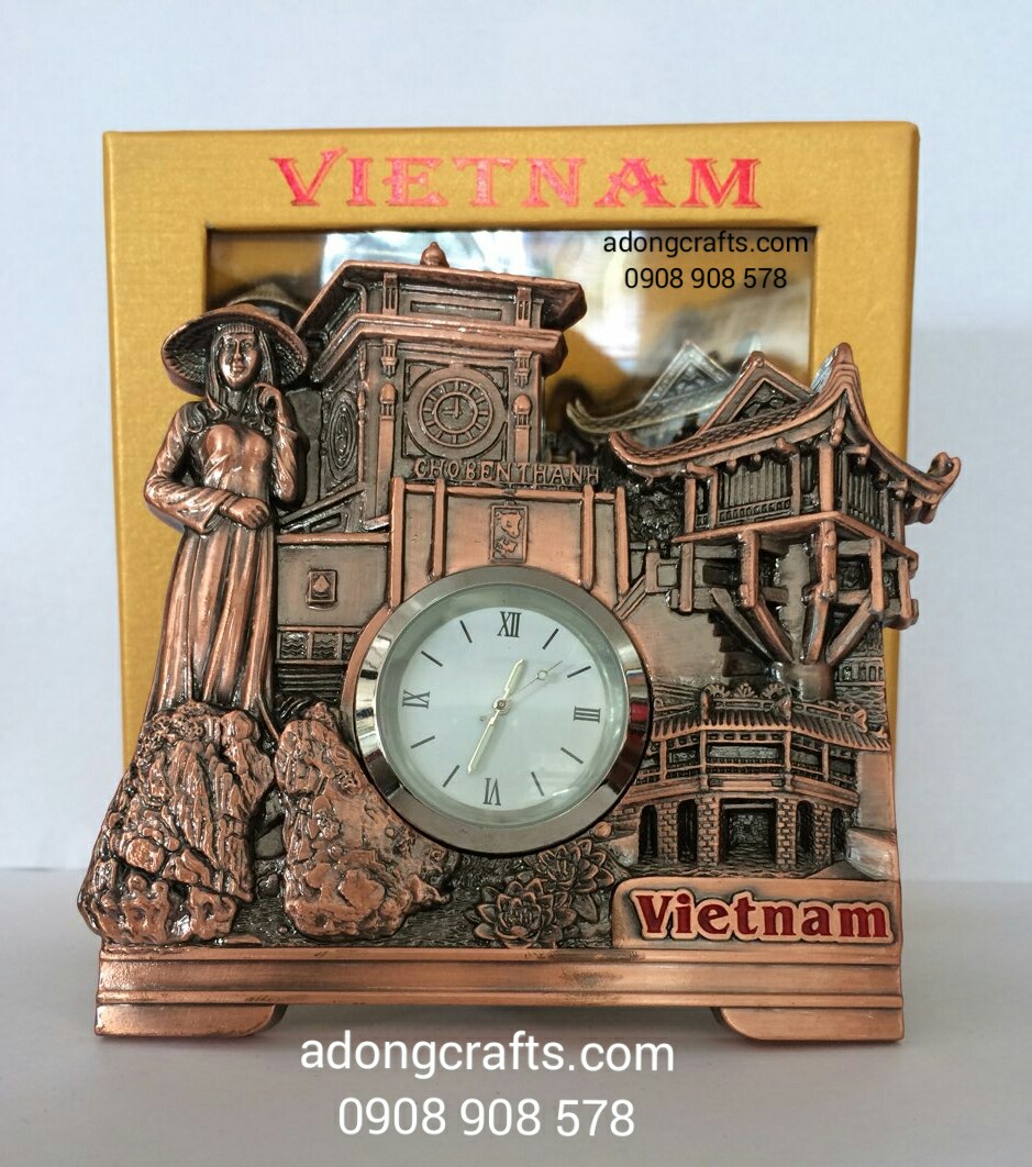 Đồng hồ kim loại các địa danh nổi tiếng của Việt Nam