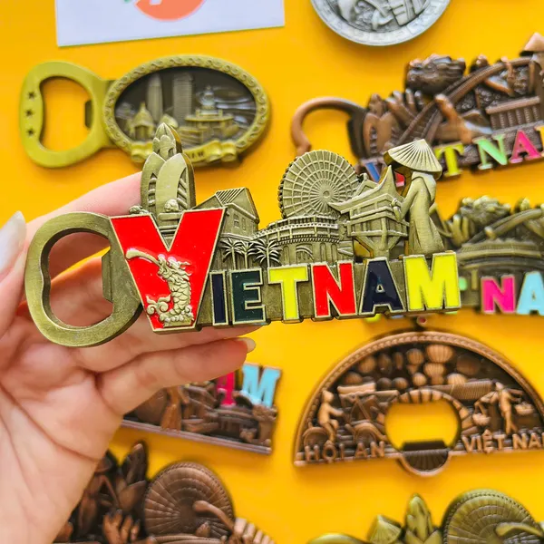 Magnet Kim Loại Khui Bia Việt Nam