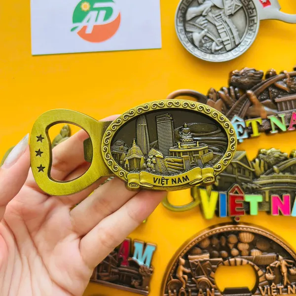 Magnet Kim Loại Khui Bia Việt Nam