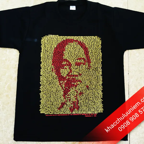 Áo thun hinh Bác Hồ