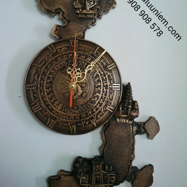 Biểu tượng Trống Đồng đông sơn bản đồ Việt Nam