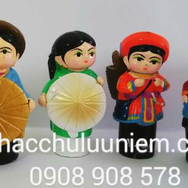 Bộ tượng dân tộc 6 cô gái Việt Nam