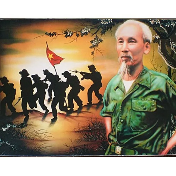 Chuyên cung cấp tranh sơn mài hình ảnh Bác Hồ