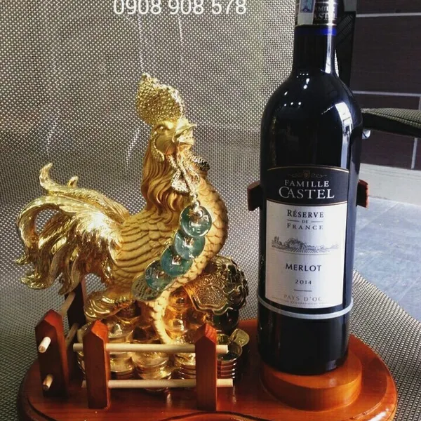 Đế rượu -  Kê Đế vàng