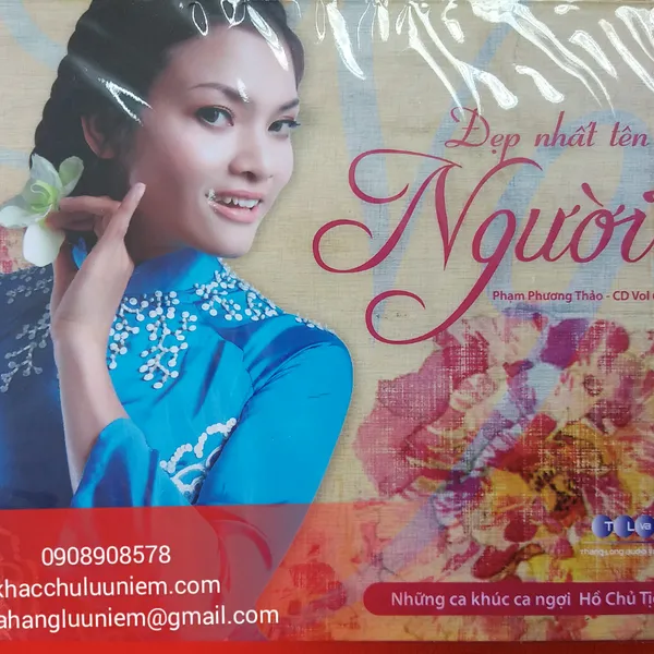 Đĩa ca nhạc CD những ca khúc bất hủ về Bác Hồ, do Phạm Phương Thảo trình bày