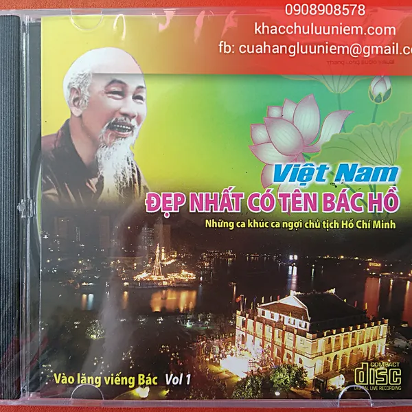 Đĩa CD Việt Nam đẹp nhất có tên Bác Hồ
