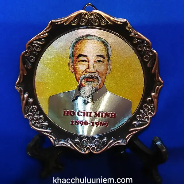 Đĩa hoa sen nhỏ Bác Hồ