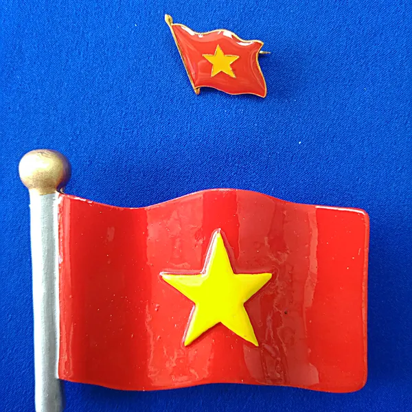 Huy hiệu cờ Việt Nam
