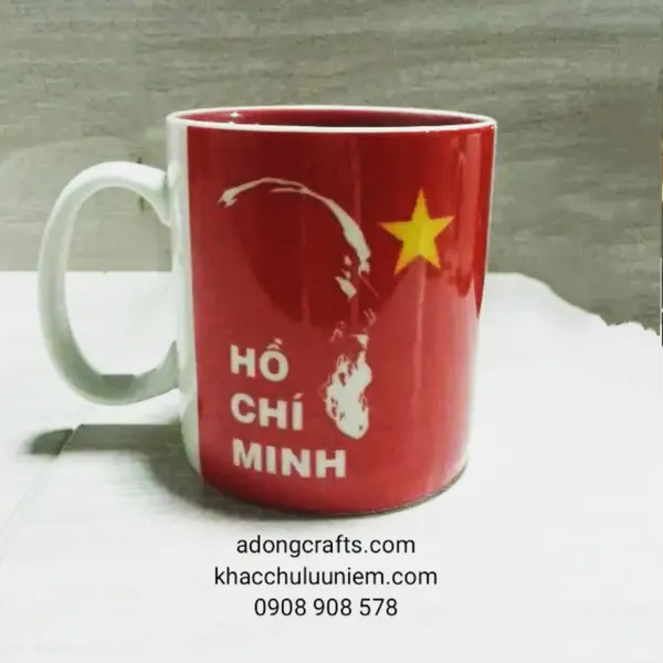 LY SỨ in hình Bác Hồ