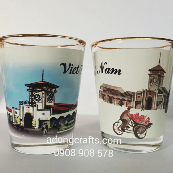 Ly thủy tinh Quà Việt Nam