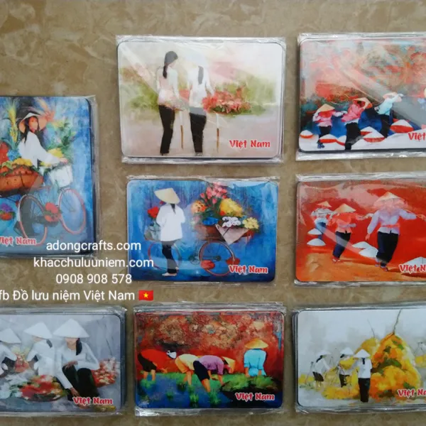 Magnet hit nam châm giấy dẻo hình  Việt Nam
