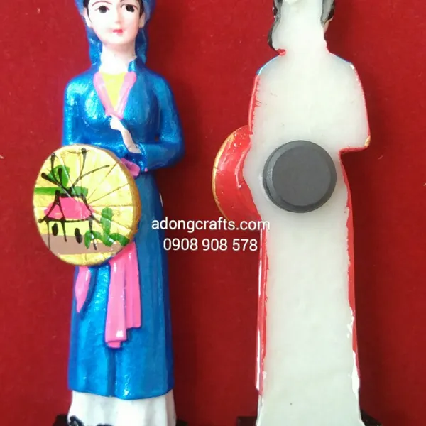 Magnet HIt nam châm - tượng cô gái miền bắc