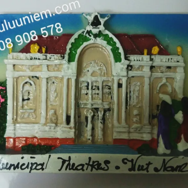 Magnet Hít tủ lạnh các phong cảnh nổi tiếng Sài gòn - TP. Hồ Chí Minh