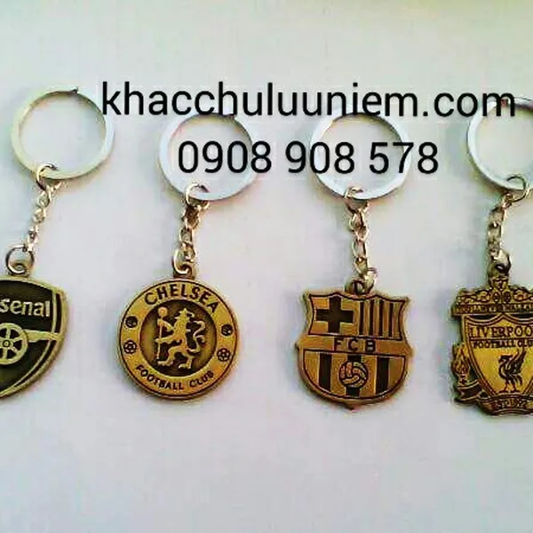 MÓC KHÓA CÁC ĐỘI TUYỂN ĐÁ BANH