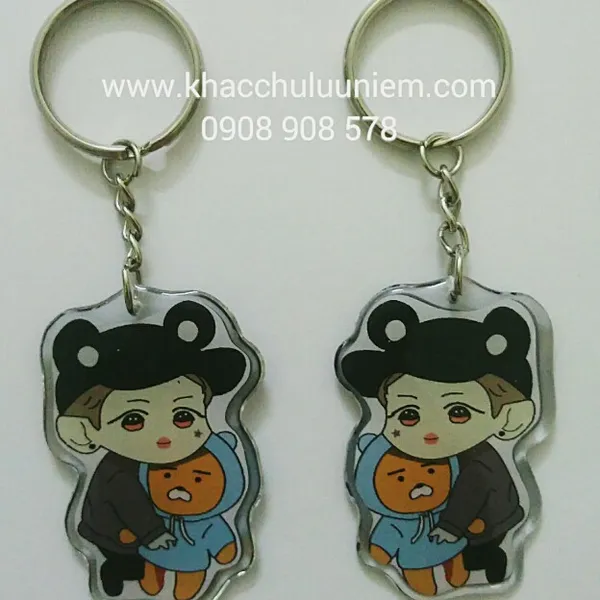 Móc khóa Chippi làm theo yêu cầu