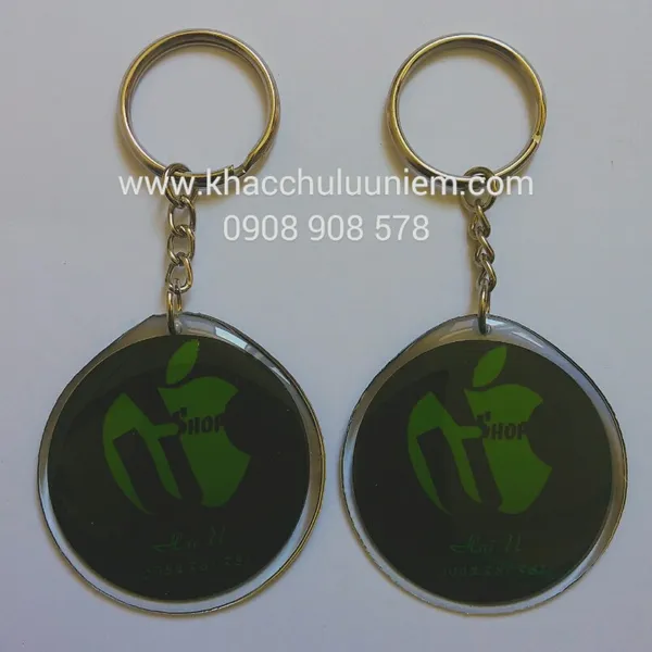MÓC KHÓA LOGO LÀM CHO CỬA HÀNG ĐIỆN THOẠI