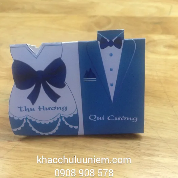 Móc khóa magnet hít  dâu rể Việt Nam - quà tặng cưới