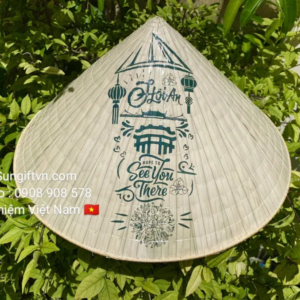 Nón lá in hình logo theo yêu cầu