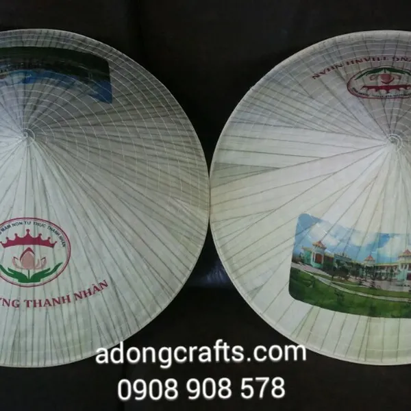 NÓN LÁ  IN LOGO VÀ HÌNH TRƯỜNG HỌC