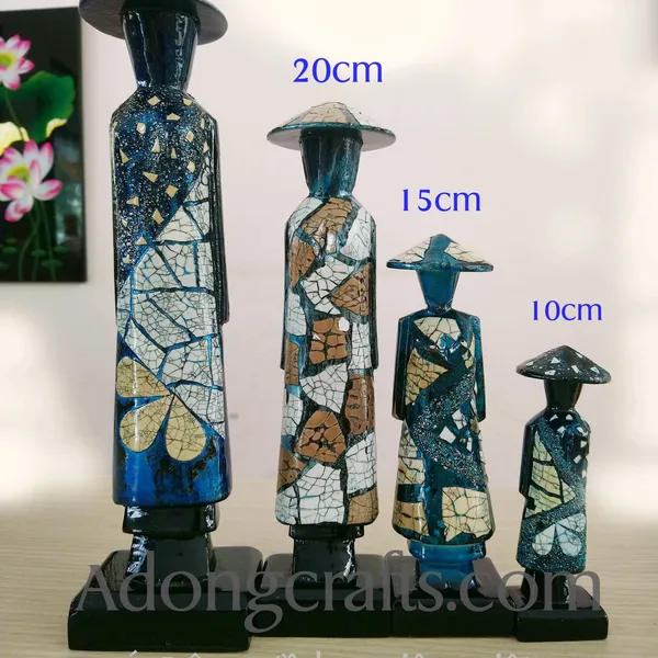 TƯỢNG CÔ GÁI SƠN MÀI VIỆT NAM - hay còn gọi Miss Việt - Miss Sài Gòn.