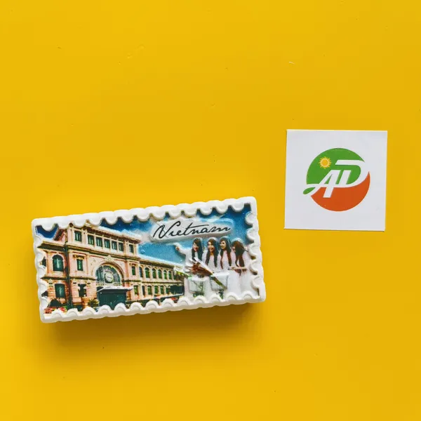 Magnet Poly Chữ Nhật Cảnh Việt Nam