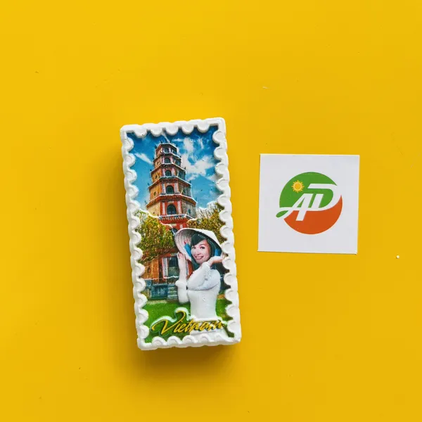 Magnet Poly Chữ Nhật Cảnh Việt Nam