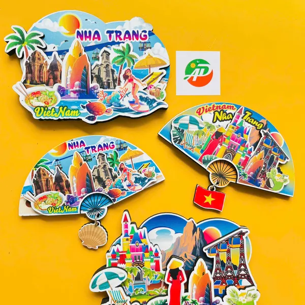 Nam Châm Quạt Gỗ Nha Trang, Nam Châm Nha Trang