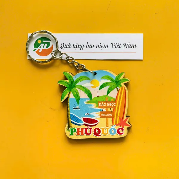 Móc Khóa Gỗ Phú Quốc