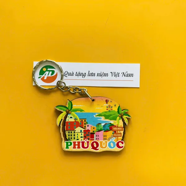 Móc Khóa Gỗ Phú Quốc