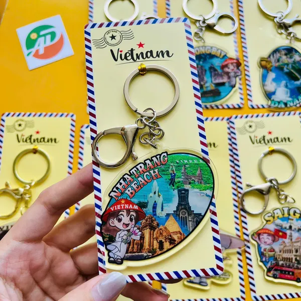 Móc Khóa Dẻo Địa Danh Việt Nam - Lưu Giữ Ký Ức, Gắn Kết Yêu Thương