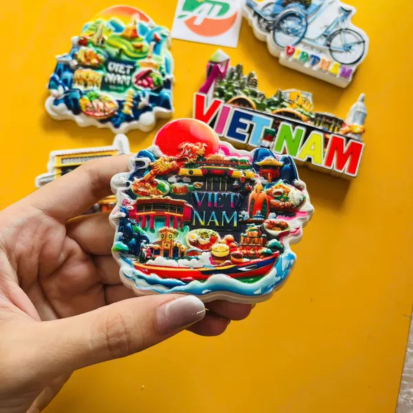 Magnet Poly Lưu Niệm Việt Nam