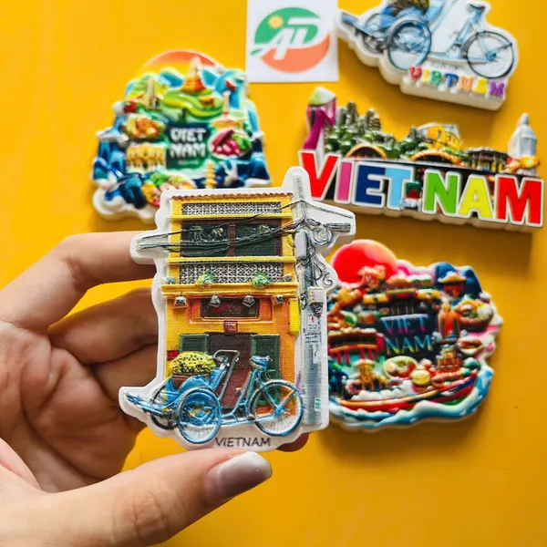 Magnet Poly Lưu Niệm Việt Nam