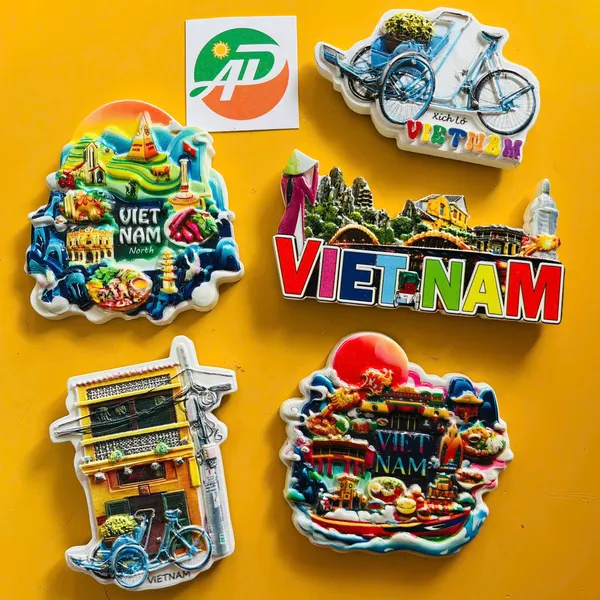 Magnet Poly Lưu Niệm Việt Nam