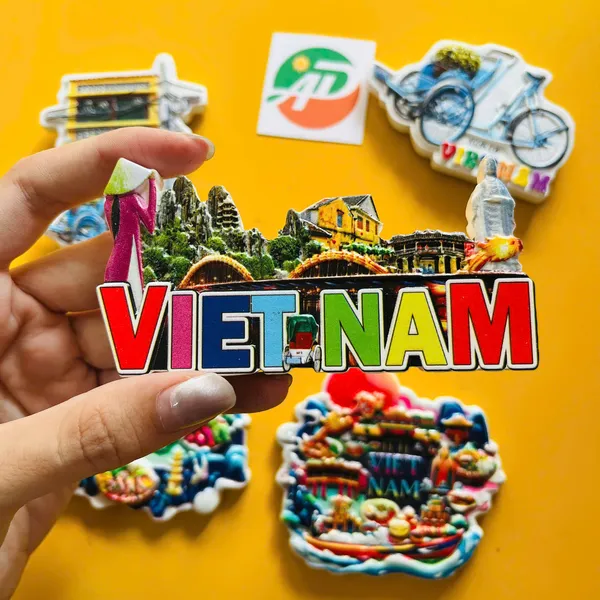 Magnet Poly Lưu Niệm Việt Nam