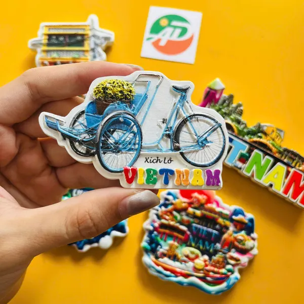Magnet Poly Lưu Niệm Việt Nam