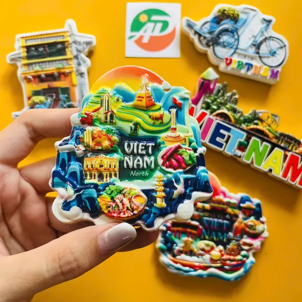 Magnet Poly Lưu Niệm Việt Nam