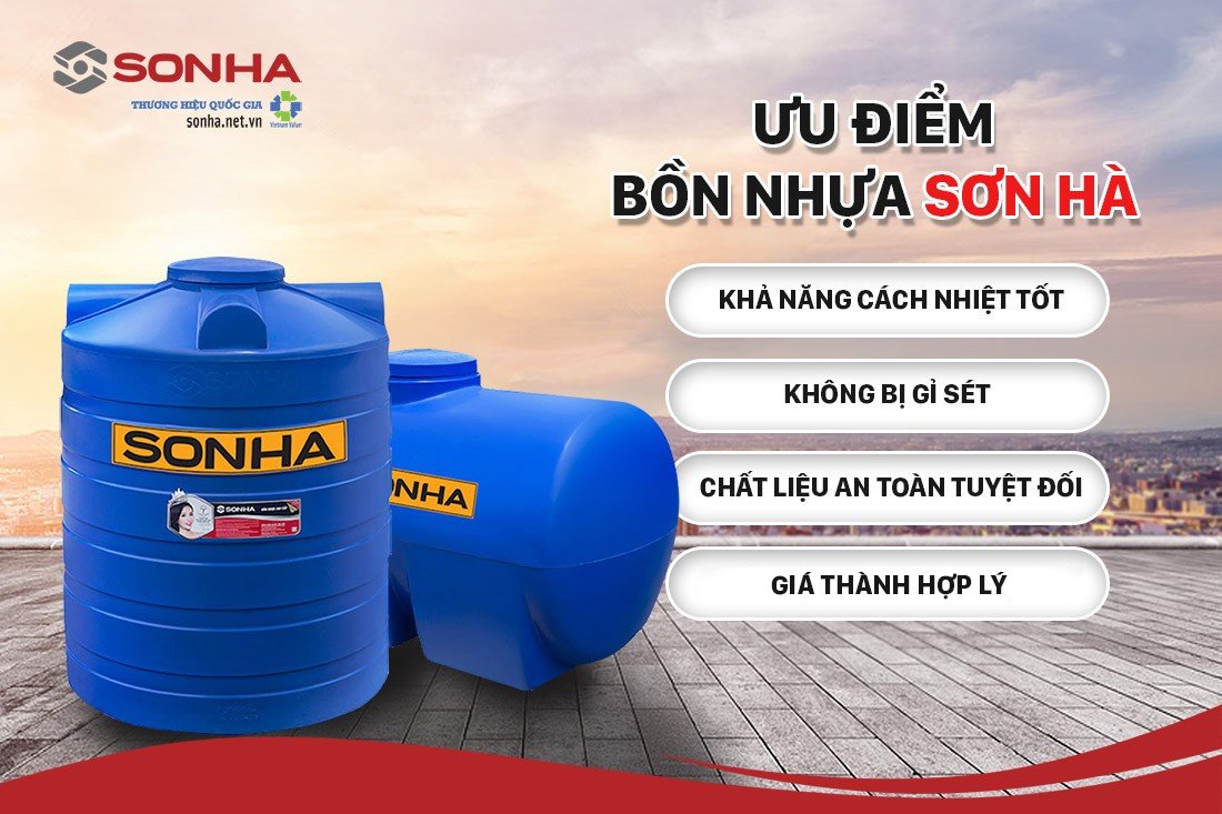 bồn nhựa Sơn Hà bồn nhựa Sơn Hà