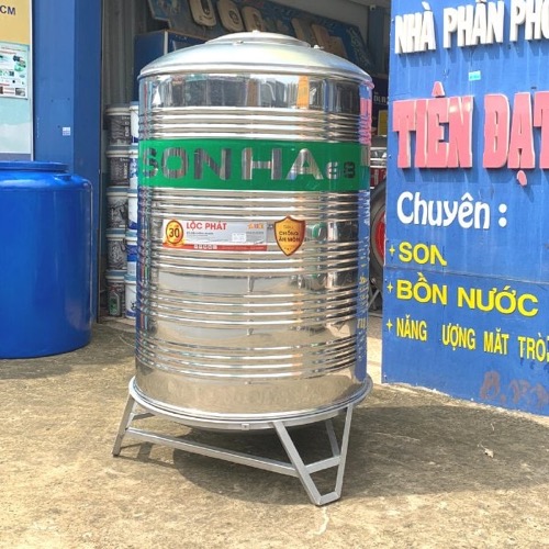 bồn inox sơn hà 3000l đứng bồn inox sơn hà 3000l đứng