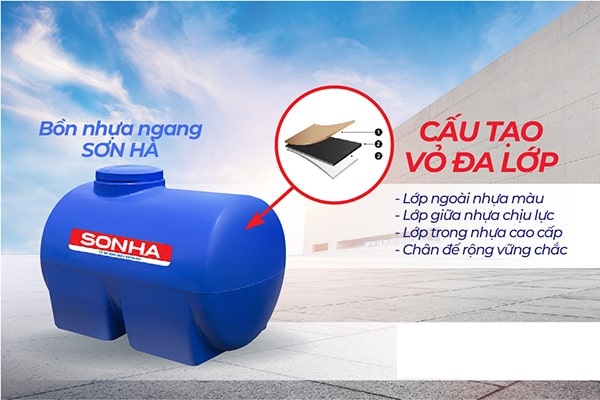 bồn nhựa 3000 lít sơn hà bồn nhựa 3000 lít sơn hà