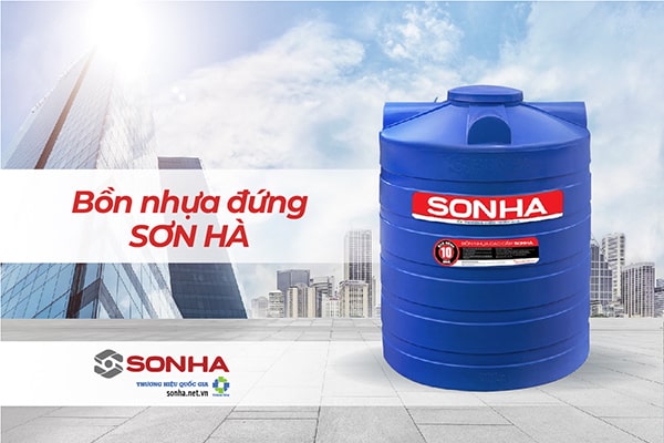 bồn nhựa sơn hà 500l bồn nhựa sơn hà 500l