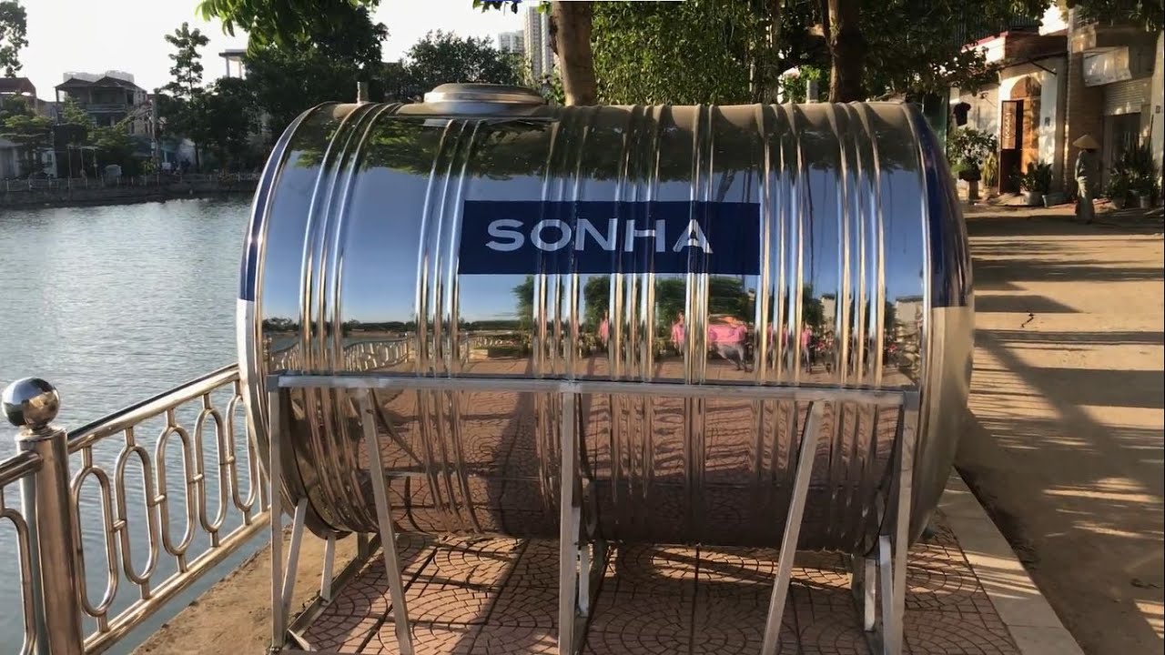 bồn nước nhựa sơn hà 2000l ngang bồn nước nhựa sơn hà 2000l ngang