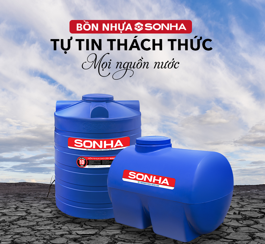 bồn nước nhựa sơn hà 500l bồn nước nhựa sơn hà 500l