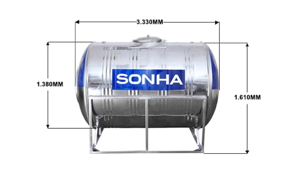 bồn nước sơn hà 5000l ngang bồn nước sơn hà 5000l ngang
