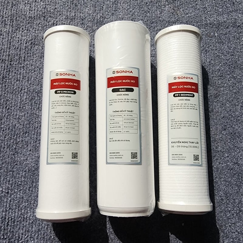 lõi lọc nước Sơn Hà lõi lọc nước Sơn Hà