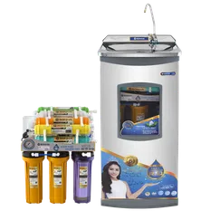 Máy lọc nước R.O 09 lõi vỏ tủ không nhiễm từ SHRO.2P.10.9
