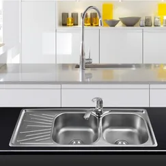 Chậu rửa Inox 201 Sơn hà S100