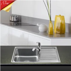 Chậu rửa Inox 201 Sơn hà S78