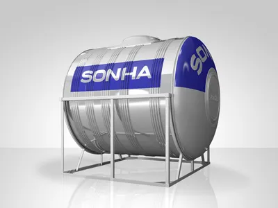 Tại sao bồn nước inox Sơn Hà dạng ngang là lựa chọn phổ biến cho nhà phố?