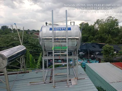 Hướng dẫn chọn bồn nước Sơn Hà 3000L ngang phù hợp cho gia đình và doanh nghiệp tại phường Tân Thành
