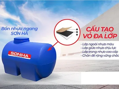 Bồn nhựa 3000 lít Sơn Hà phù hợp với mục đích sử dụng như thế nào?